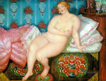 Desnudo Painting - Belleza 1915 Boris Mikhailovich Kustodiev desnudo moderno